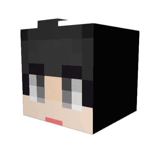 soondubu77 Minecraft avatar head, 3D render