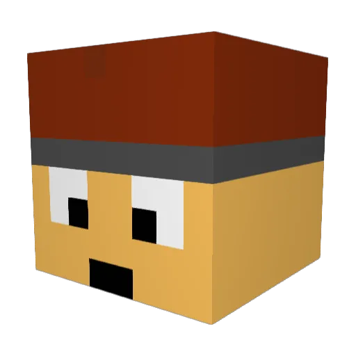 soonerboy3096 Minecraft avatar head, 3D render