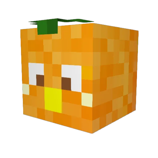soopkart Minecraft avatar head, 3D render