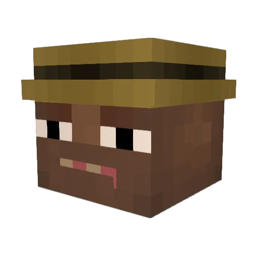 soothing_socket7 Minecraft avatar head, 3D render