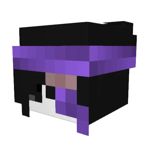 sooyke Minecraft avatar head, 3D render
