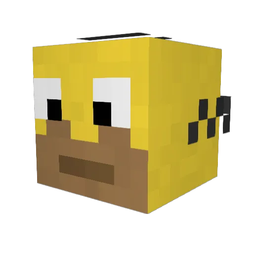 soph1951 Minecraft avatar head, 3D render