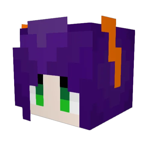 soph474 Minecraft avatar head, 3D render