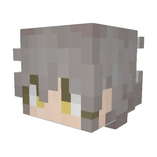 soph6491 Minecraft avatar head, 3D render