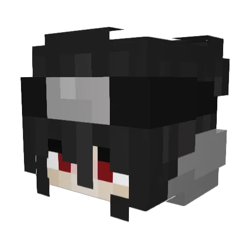 sophhieeee Minecraft avatar head, 3D render
