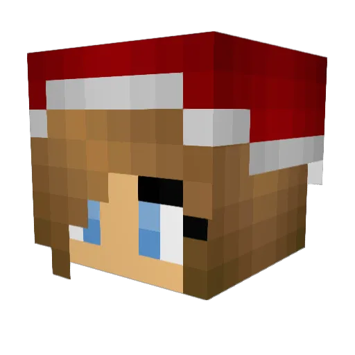 sophia678 Minecraft avatar head, 3D render