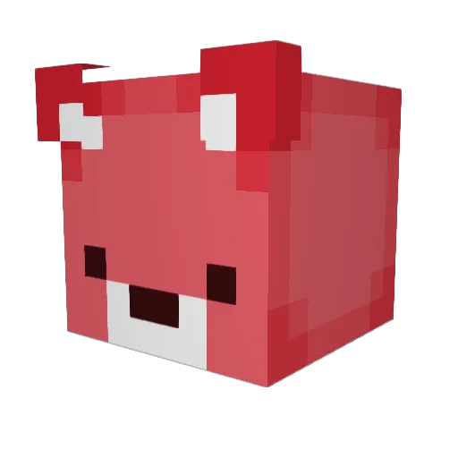 sophiaeloise Minecraft avatar head, 3D render