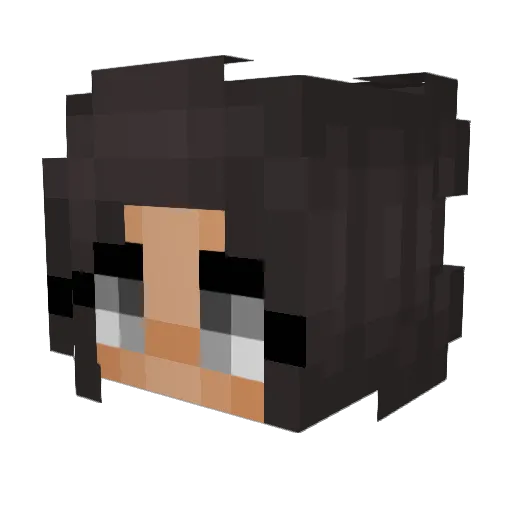 sophnoel Minecraft avatar head, 3D render