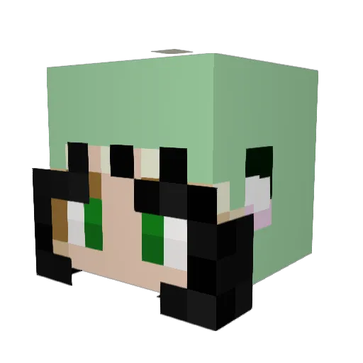 sopresh Minecraft avatar head, 3D render