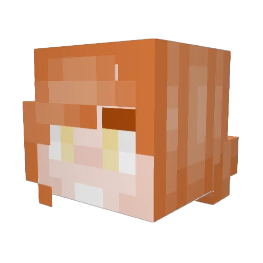 soprojo9000 Minecraft avatar head, 3D render