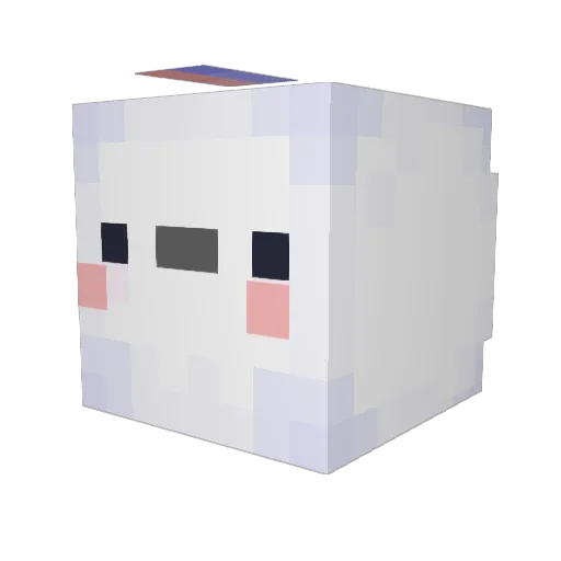soraka99 Minecraft avatar head, 3D render