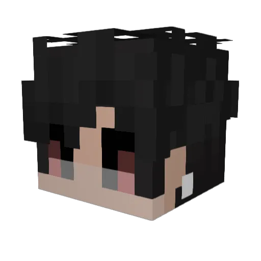 sorely00 Minecraft avatar head, 3D render