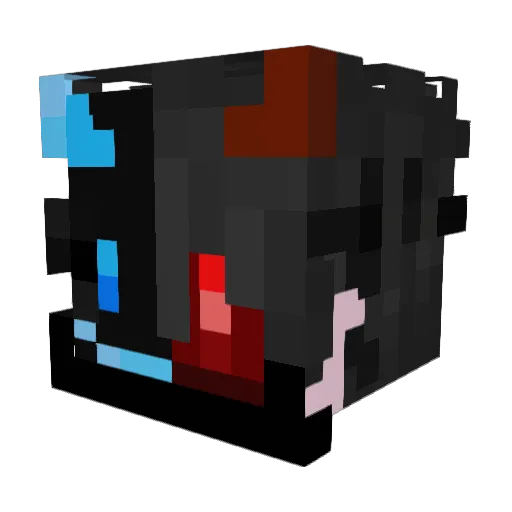 sorena20 Minecraft avatar head, 3D render