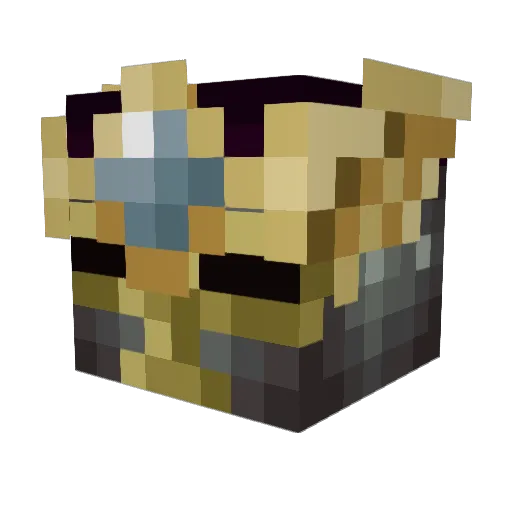 sorg99 Minecraft avatar head, 3D render