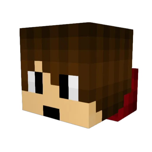 soria156 Minecraft avatar head, 3D render