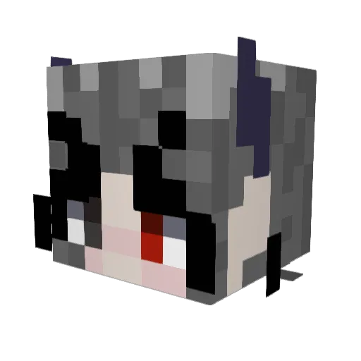 sorivell Minecraft avatar head, 3D render