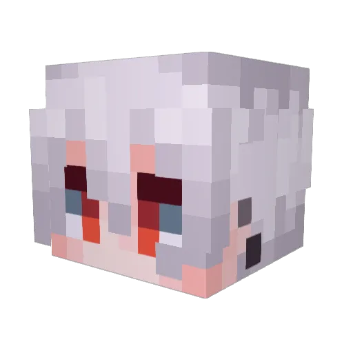 sornec710 Minecraft avatar head, 3D render
