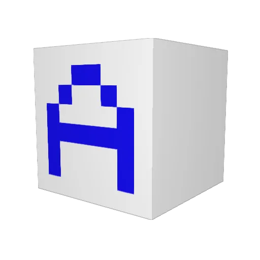 soroaki Minecraft avatar head, 3D render