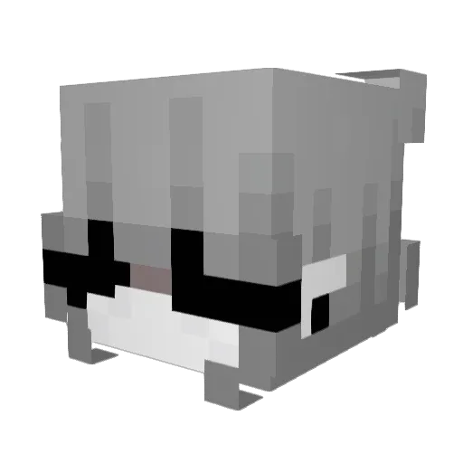 sorrvmarceline Minecraft avatar head, 3D render