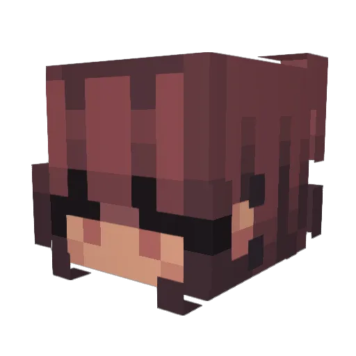 sorsyn Minecraft avatar head, 3D render