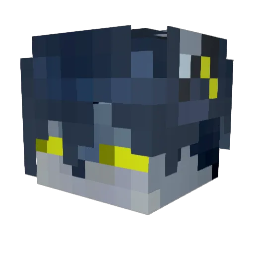 sorta96 Minecraft avatar head, 3D render