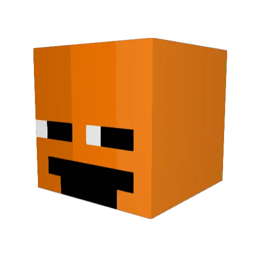 sos1000wysp Minecraft avatar head, 3D render