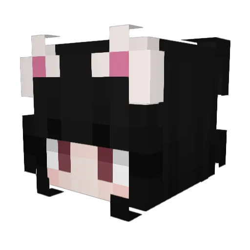 sosmos2013 Minecraft avatar head, 3D render