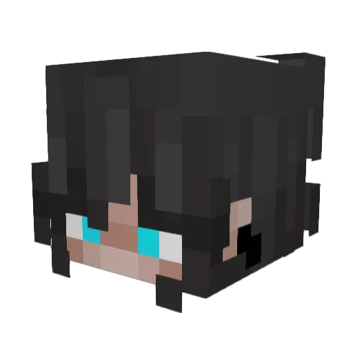 sosna12310 Minecraft avatar head, 3D render