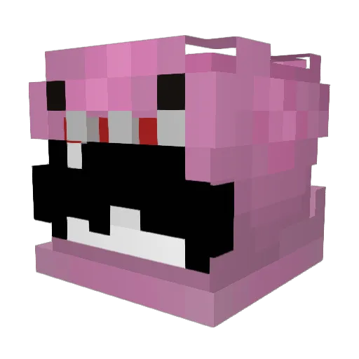 sosopretti Minecraft avatar head, 3D render