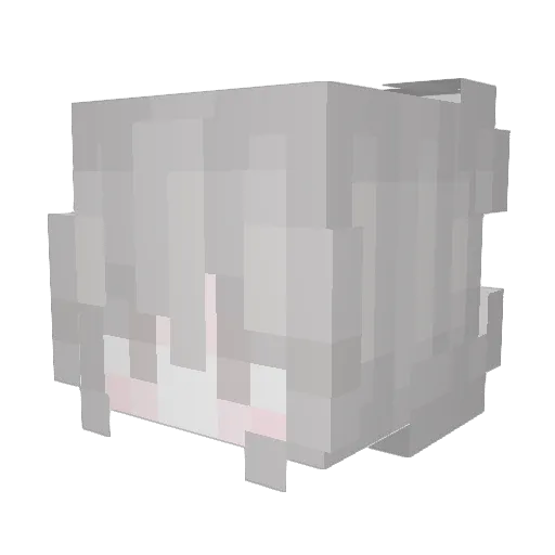 sosyi Minecraft avatar head, 3D render