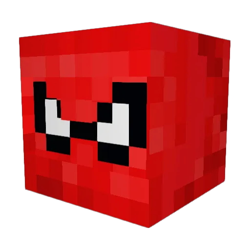 sotdjin Minecraft avatar head, 3D render