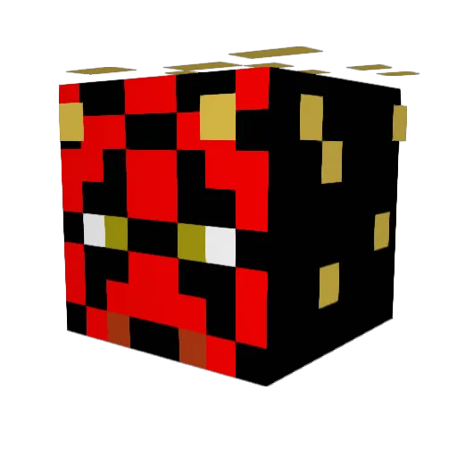 sote2 Minecraft avatar head, 3D render