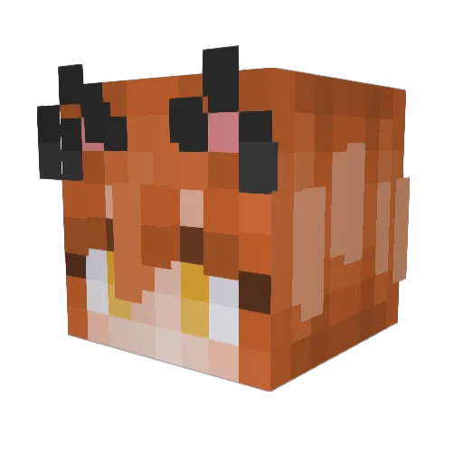 sotiris62 Minecraft avatar head, 3D render