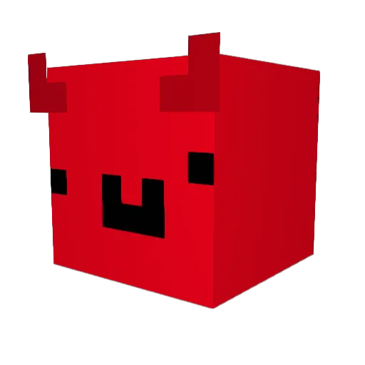 soto_vrl Minecraft avatar head, 3D render
