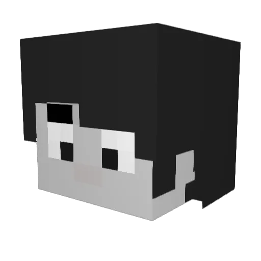 sotobrandon131 Minecraft avatar head, 3D render