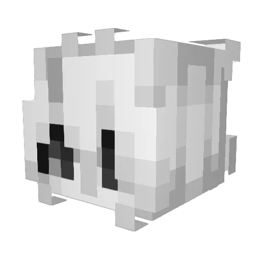sotooogr Minecraft avatar head, 3D render