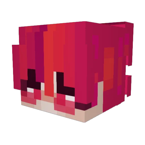 sotpl Minecraft avatar head, 3D render