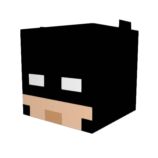 soukisoba917 Minecraft avatar head, 3D render