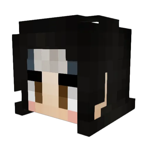 soul0614 Minecraft avatar head, 3D render
