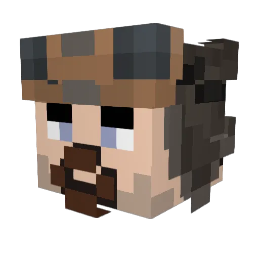 soul6009 Minecraft avatar head, 3D render