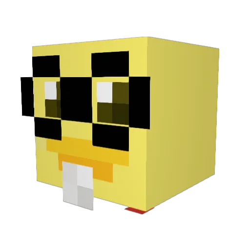 soul9500 Minecraft avatar head, 3D render