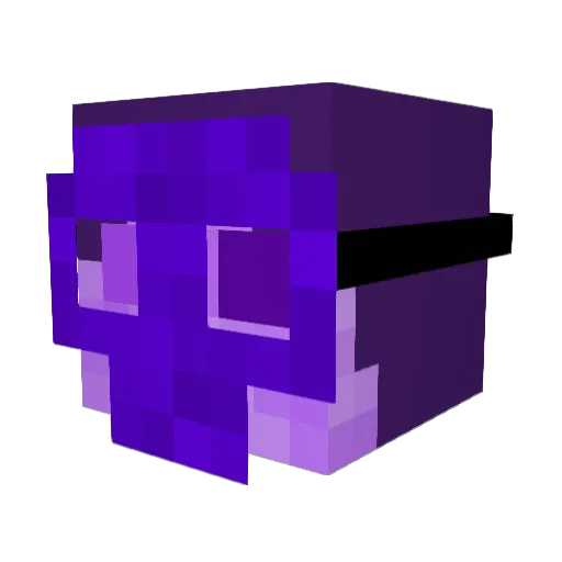 soul_keeper17 Minecraft avatar head, 3D render