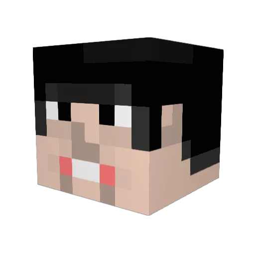 soul_mate Minecraft avatar head, 3D render