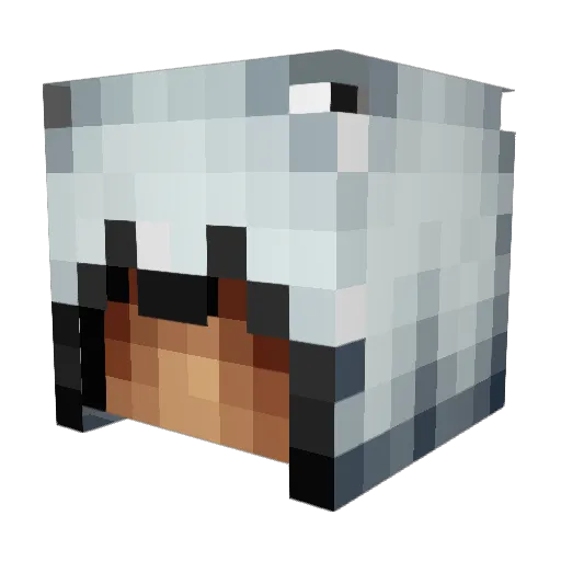 soulask78blade Minecraft avatar head, 3D render