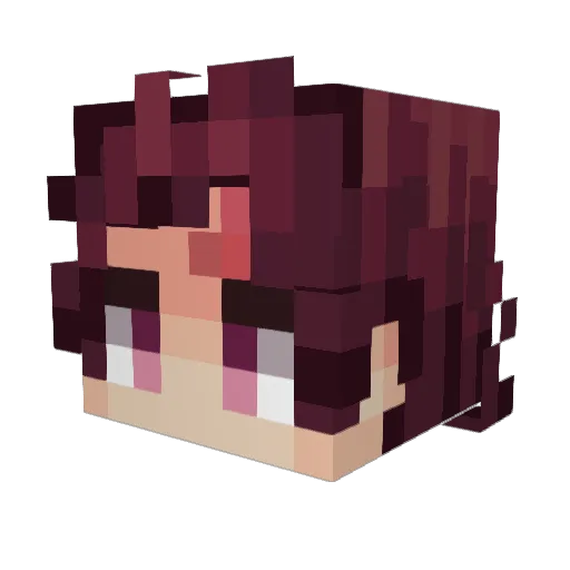 soulcorp Minecraft avatar head, 3D render