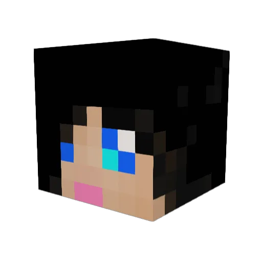 soulfiend1234 Minecraft avatar head, 3D render