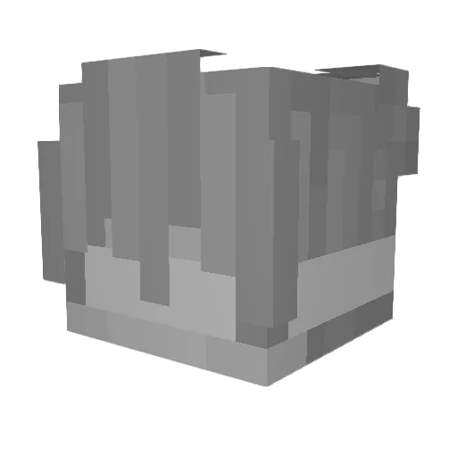 soulflix Minecraft avatar head, 3D render