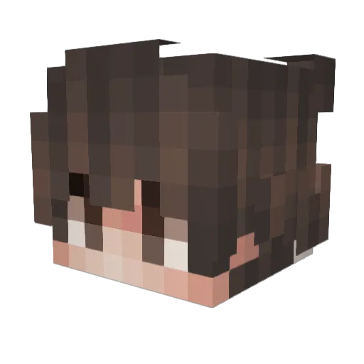 souljaknilch Minecraft avatar head, 3D render
