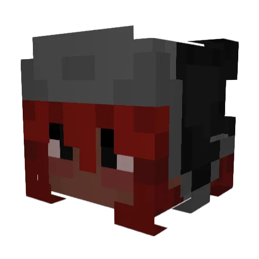 soulstice67 Minecraft avatar head, 3D render
