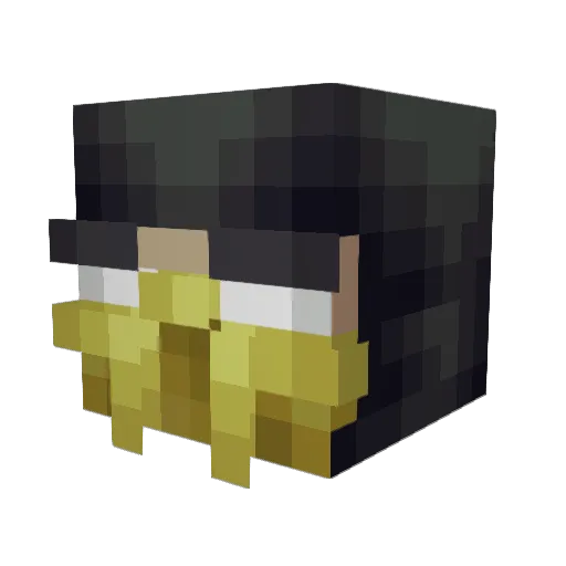 soulsucker_2133 Minecraft avatar head, 3D render